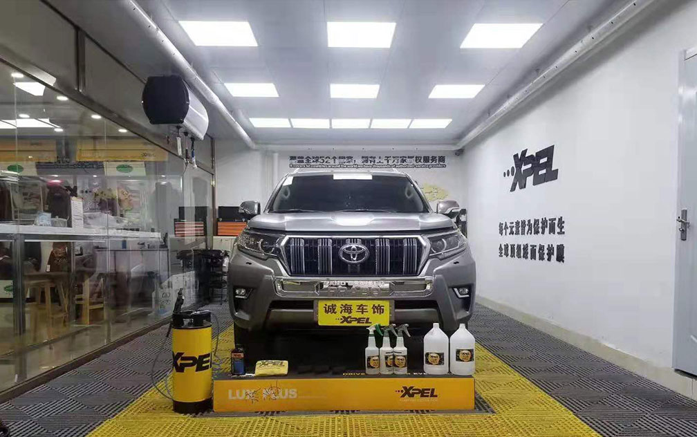 丰田霸道施工XPEL LUX-M