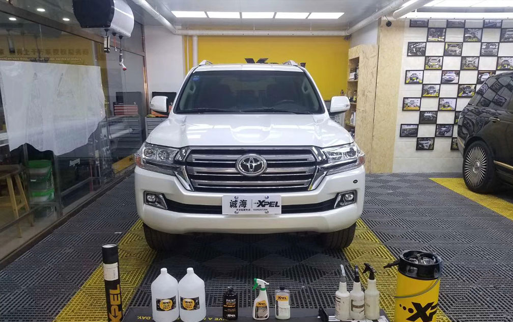 丰田酷路泽施工XPEL LUx