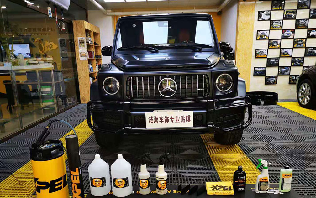 奔驰G65施工XPEL LUX-M